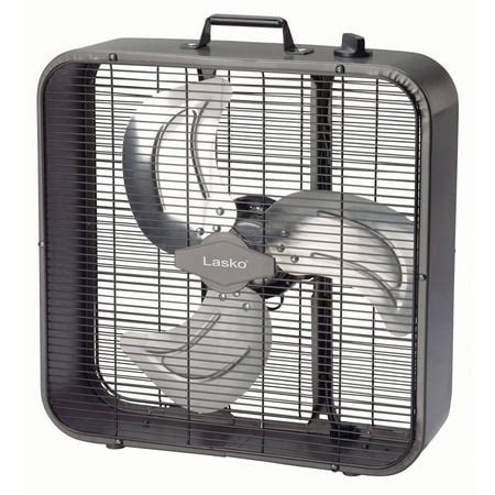 lasko 20 commercial grade metal box fan grey|lasko 20 box fan wattage.